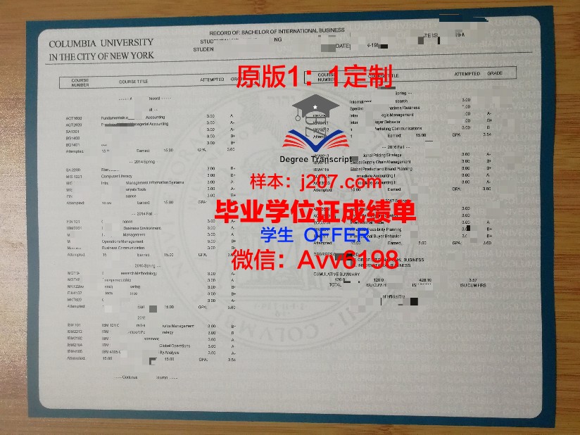 印工院学位成绩单定制：专业、精准、值得信赖