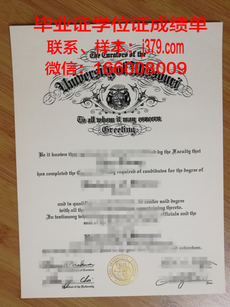 密苏里技术学院毕业证学位文凭学历Diploma