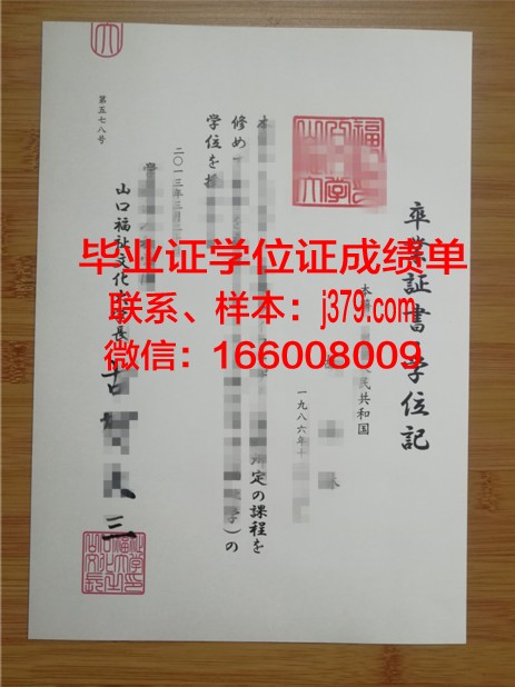 山口大学成绩单(山口大学成绩单查询)