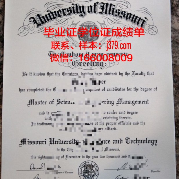 密苏里科技大学校园卡(密苏里科学技术大学)