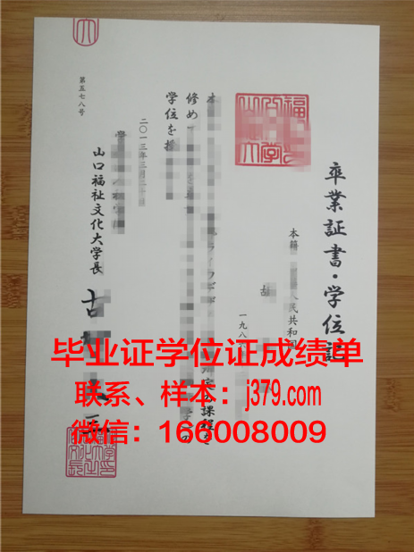 山口东京理科大学毕业证丢失怎么补办