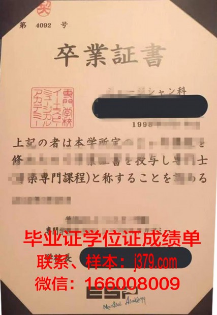山胁美术专门学校硕士毕业证：开启艺术职业生涯的黄金钥匙