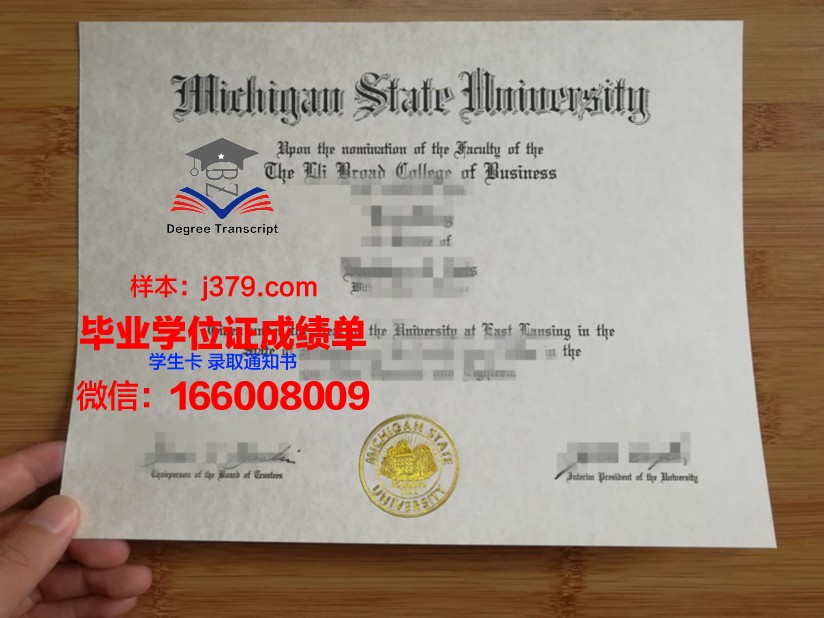 密歇根州立大学毕业证原版(密歇根州立大学本科申请条件)