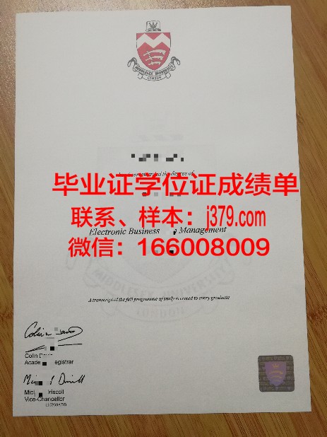 密德萨斯大学毕业证成绩单 Middlesex University diploma