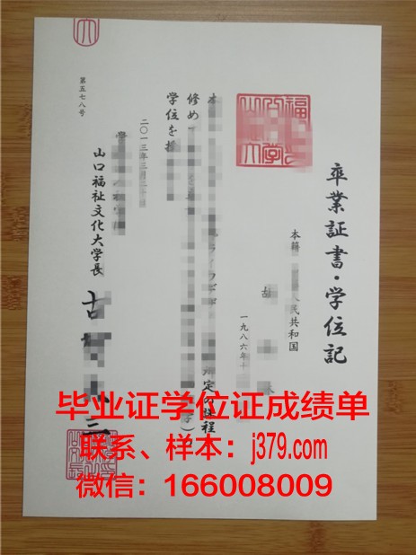 山口大学学位成绩单定制：助力留学梦，展现学术实力