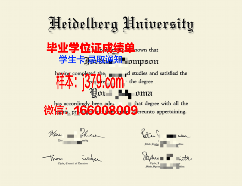 海德堡大学拿不了毕业证(海德堡大学本科几年)