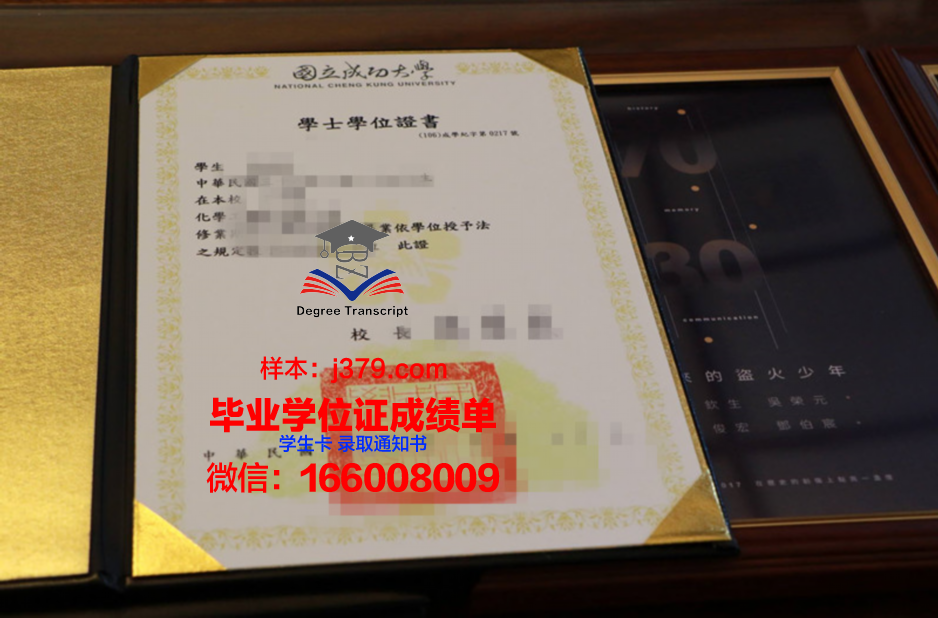 国立成功大学毕业证书与成绩单：承载荣誉与努力的见证