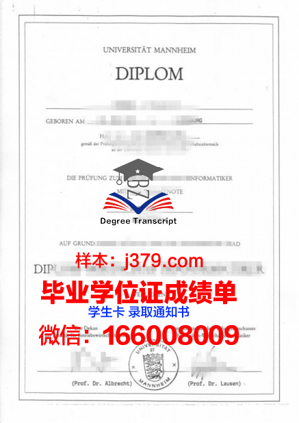 国立曼海姆音乐与表演艺术学院毕业证书(德国国立曼海姆音乐学院)