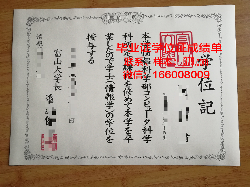 富山国际大学博士学位证：开启国际化教育新篇章